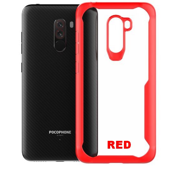 Xiaomi Pocophone F1 Soft Ultra Hybrid TPU Transparent Phone Case Cover Casing