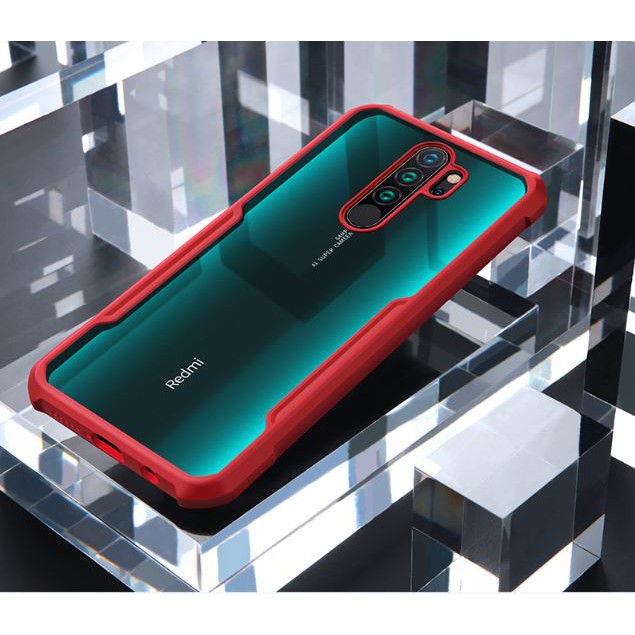 Xiaomi Redmi Note 8 Note8 Pro Military Grade Protection Transparent Case Cover
