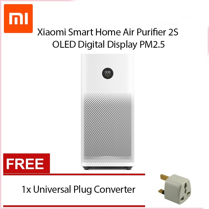 Xiaomi Smart Home Air Purifier 2S OLED Digital Display PM2.5