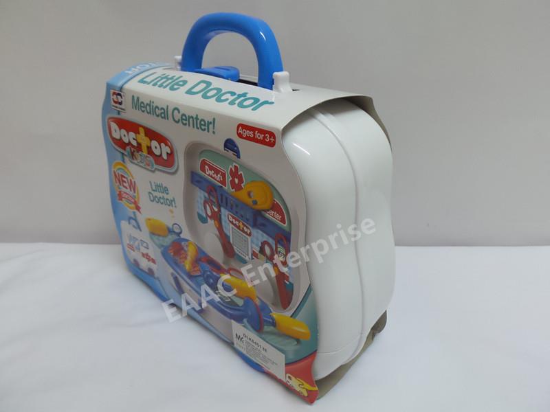 Xiong Cheng Doctor suitcase with Roller Role Play Set Medical