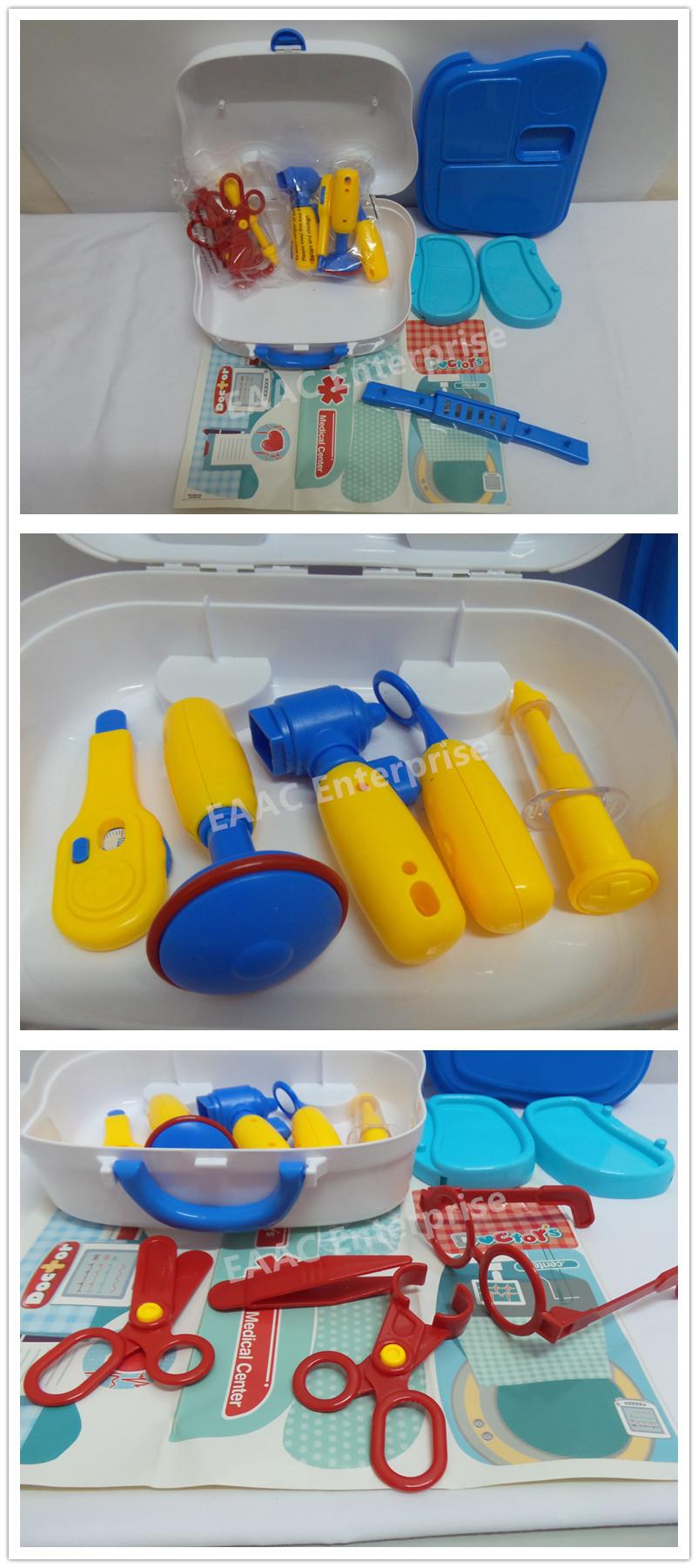 Xiong Cheng Doctor suitcase with Roller Role Play Set Medical