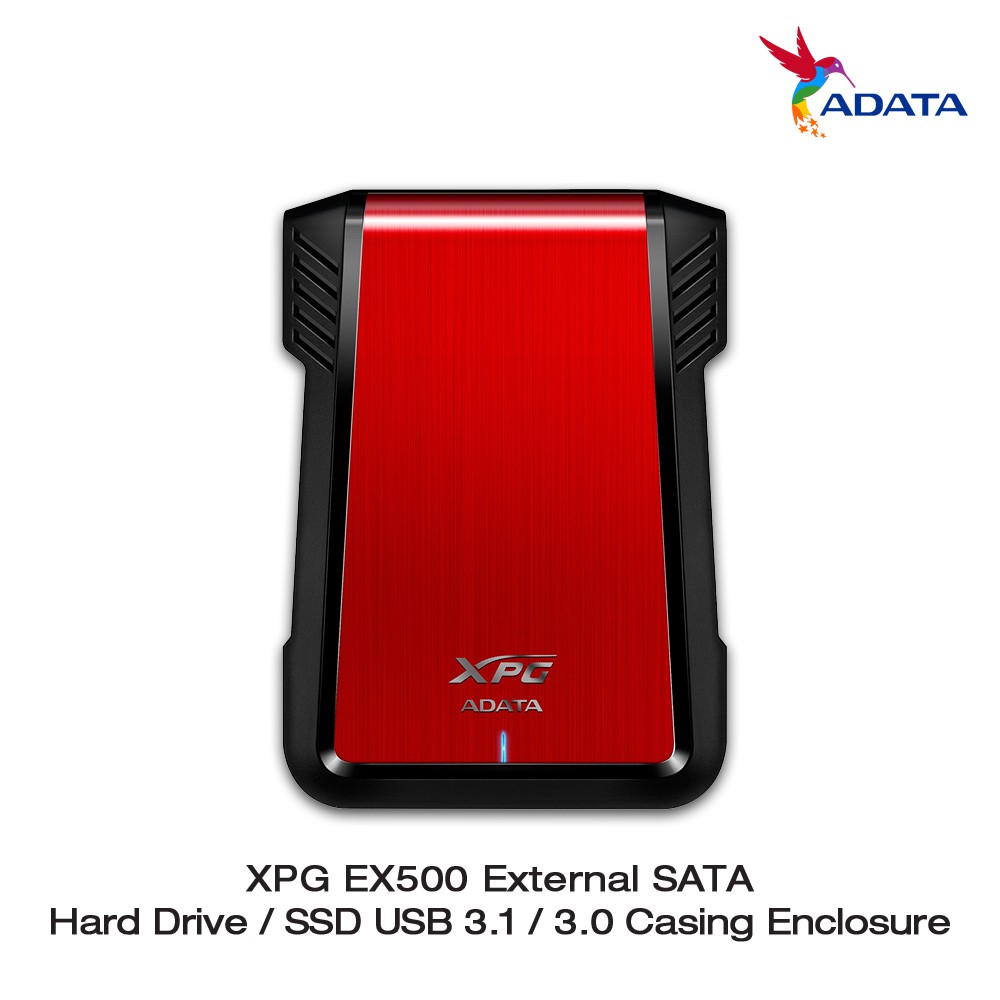 XPG External Sata Hard Drive/SSD USB3.1/3.0 Casing Enclosure EX500