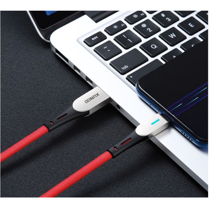 XUNDD 5A Super Fast Charge Cable Smart Auto Discharging Type-C Cable Type C
