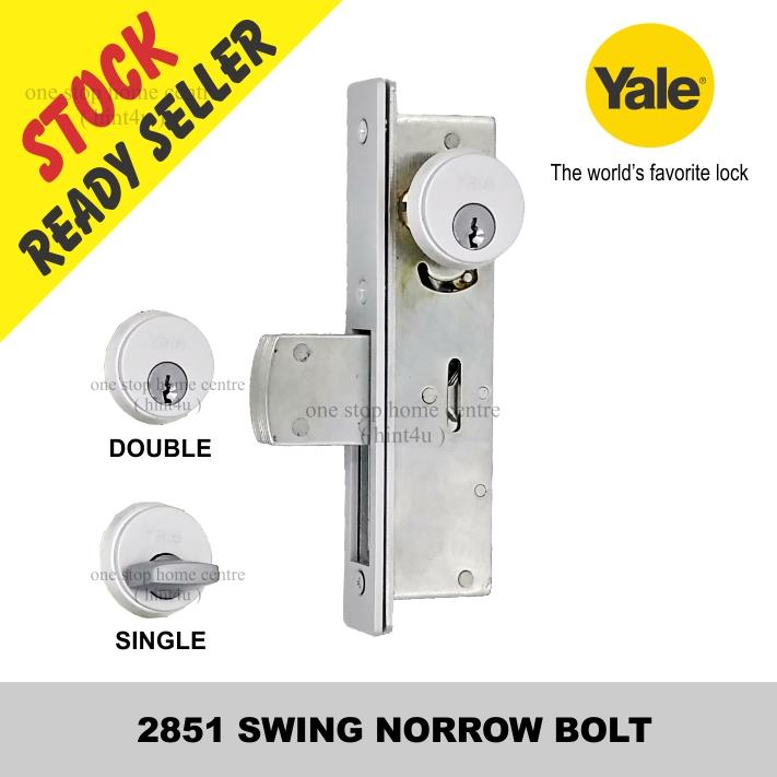  Yale 2851 Swing Folding Norrow Bolt Lock ( Double / Single )