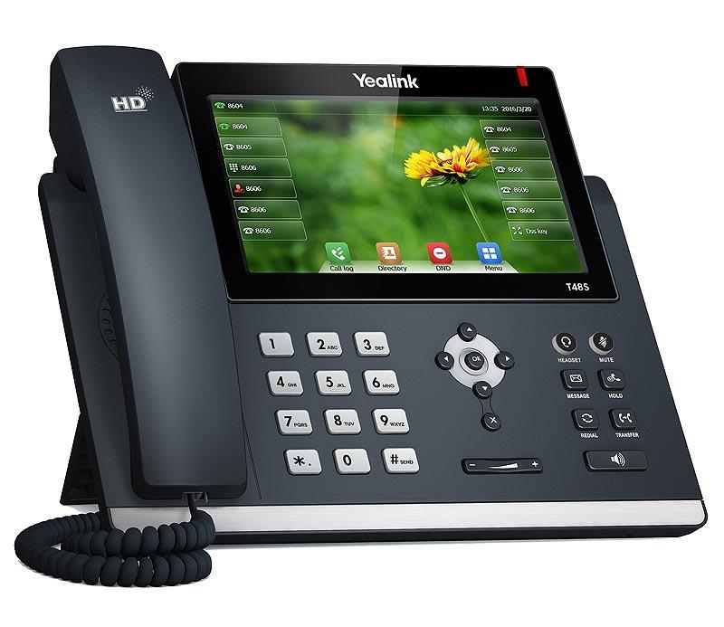 Yealink Ultra-elegant Gigabit IP Phone (SIP-T48S)