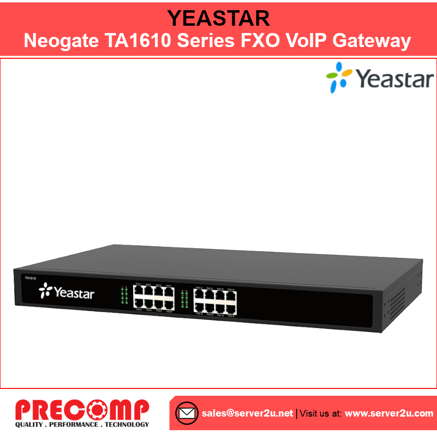 Yeastar Neogate TA1610 Series FXO VoIP Gateway