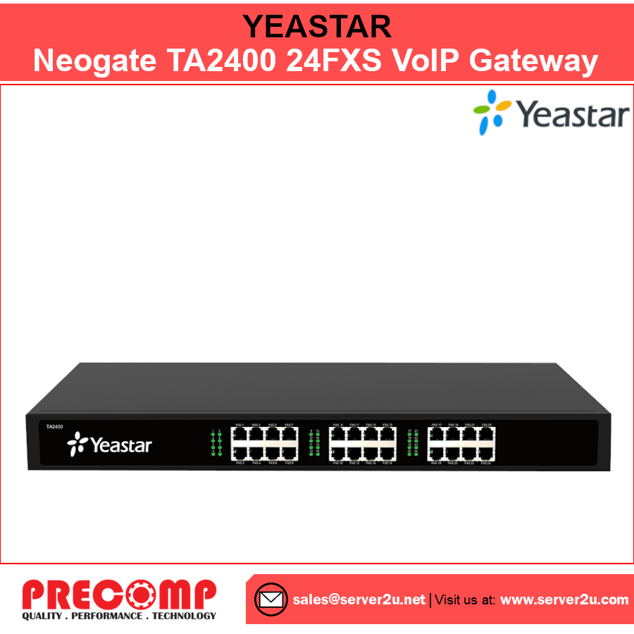 Yeastar Neogate TA2400 24FXS VoIP Gateway