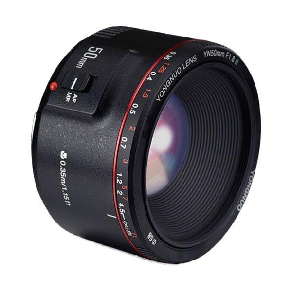Yongnuo YN 50mm f/1.8 II Lens for Canon EF Mount