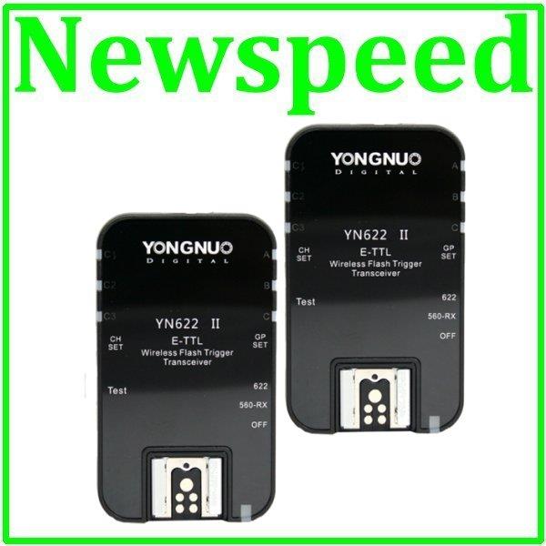 New Yongnuo YN622 II Wireless TTL Flash Trigger Set for Nikon Camera