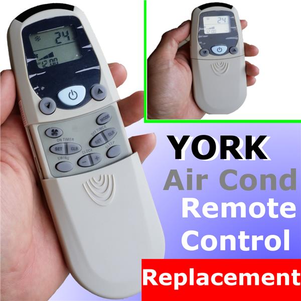 YORK or Acson aircon air cond air conditioner remote control replace