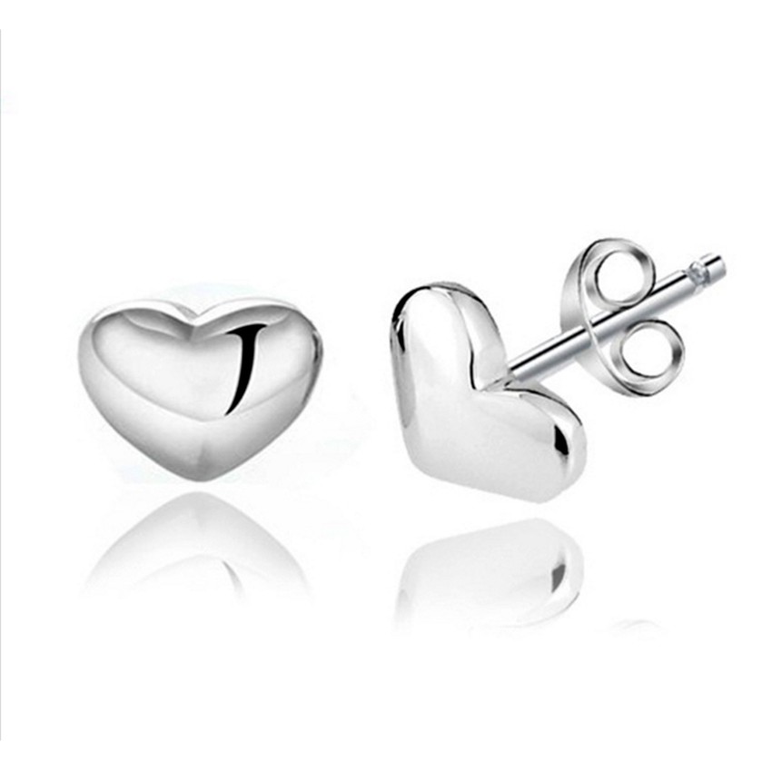 Youniq Basic Cz Pearl 925 Sterling Silver Earrings 3 In 1 Set (Silver)