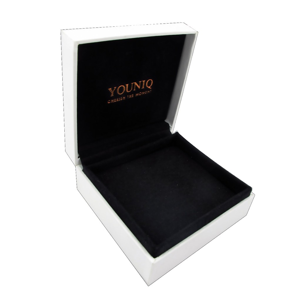 Youniq Pearl Drop 14k Rosegold Plated Silver Necklace Pendant  &amp; Earrings 