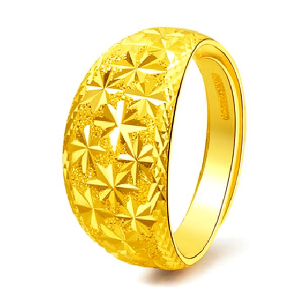 YOUNIQ Premium Classical 24K Gold Plated Ring