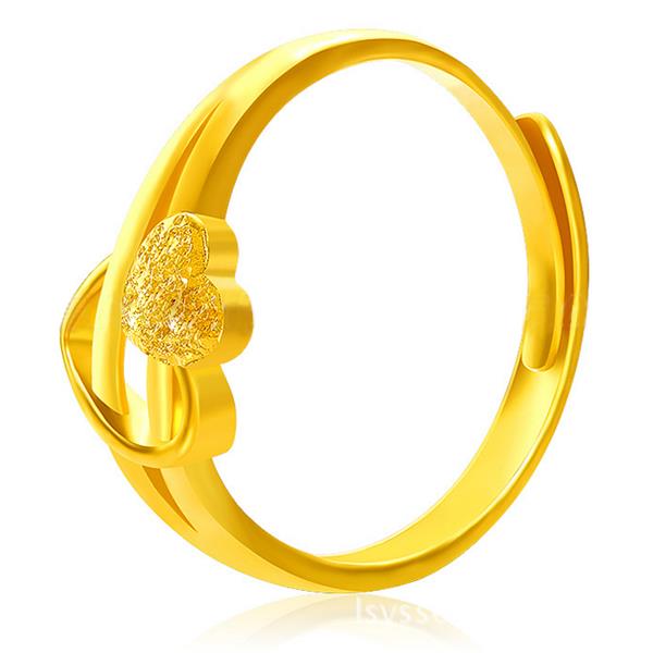 YOUNIQ Premium Cupid 24K Gold Plated Ring