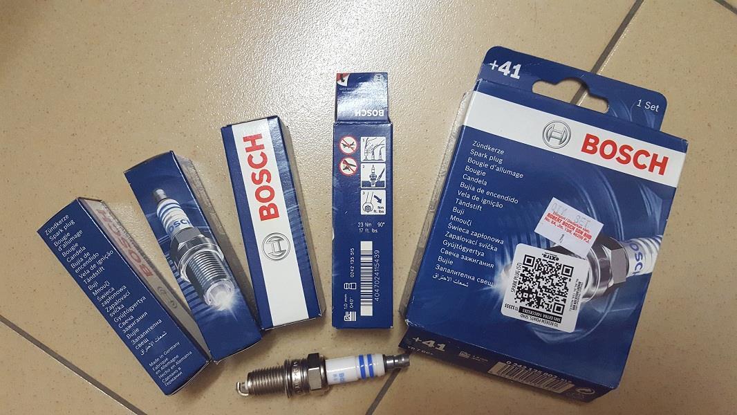 YR7DCX Bosch Spark Plug For Alza, Myvi LB, Avanza (NEW MODEL) 