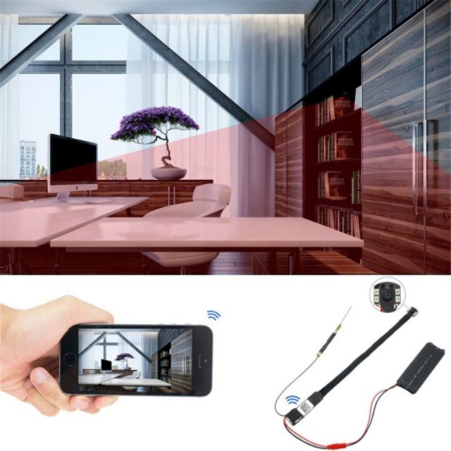 Z7S HD 1080P Spy Camera Mini DIY Module Wifi 24H Remote Monitor Night Vision