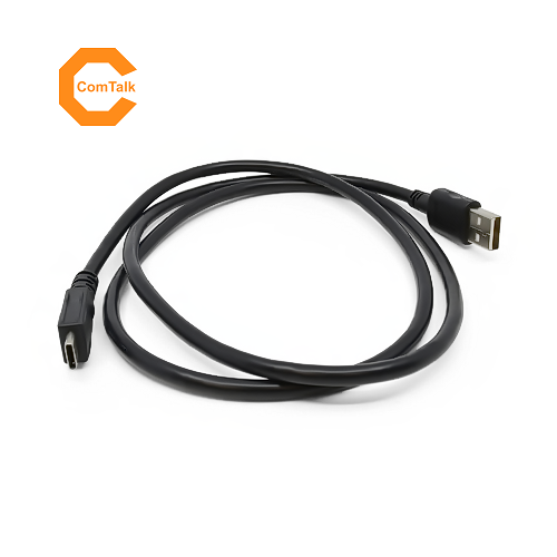 Zebra USB-A to USB-C Data Transfer and Charging Cable 1M Black