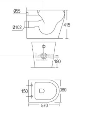Zella C207p P Trap 180mm Wall Hung Wa End 1 1 2019 1 15 Pm