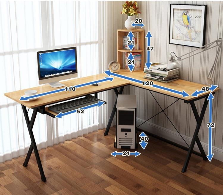Zhiphilip Corner L Shape Desk Maple End 10 4 2019 3 15 Pm Zhiphilip Corner L Shape Desk Maple Computer Office Table Top