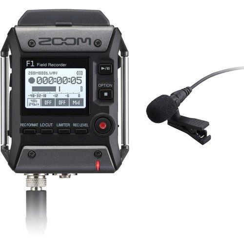 Zoom F1-LP Field Recorder with Lavalier Microphone F1LP
