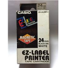 Genuine Casio Label Printer 24mm Magnetic Tape @ 2-Color Selection