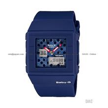 CASIO BGA-200DT-2E Baby-G Ana-Digi dot pattern resin strap blue