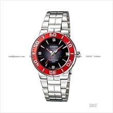 CASIO LTD-2000D-1A2V STANDARD diver look rhinestones SS bracelet black