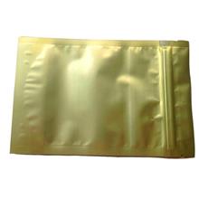 Aluminum Pouch for 300g content with zip lock. 120 x 180mm - 1pc