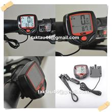 Bike Cycling Computer LCD Odometer Speedometer Stopwatch Bicycle