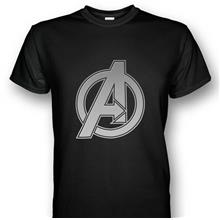Avengers Logo T-shirt Silver