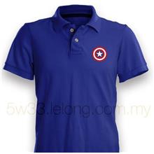 Captain America Shield Polo Shirt
