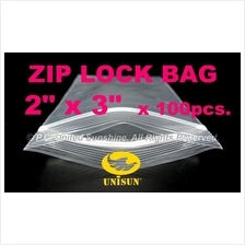 ZIP LOCK BAG 2” x 3” x 100 pcs. ONLINE PROMO Resealable PP Plastic Bag