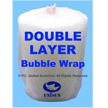 GRADE A DOUBLE Layer BUBBLE WRAP 1m x 100m in SPECIAL PROMO PACK