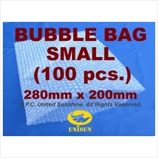 x 100 pcs. SMALL BUBBLE WRAP BAG 280mm x 200mm A4 Size PROMO