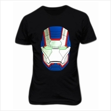 Iron Patriot War Machine Helmet T-shirt