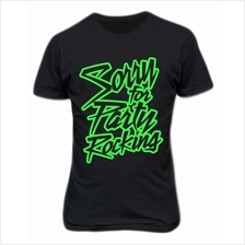 LMFAO Sorry For Party Rocking T-shirt Neon Green