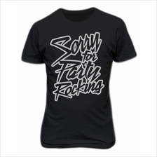LMFAO Sorry For Party Rocking T-shirt Silver