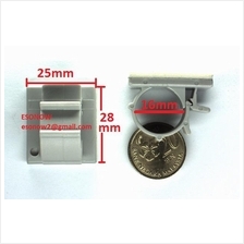 2pcs Self-Adhesive Plastic Cable Clamp 