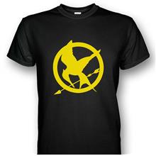The Hunger Games Mockingjays T-shirt Yellow Print