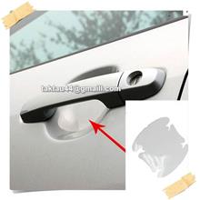 4 pcs Universal Car Door Handle Paint Scratch Protective Film Sticker