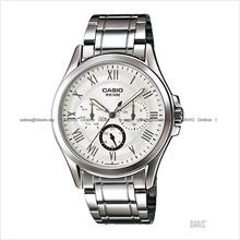 CASIO MTP-E301D-7B1V STANDARD analog multi-hand SS bracelet silver
