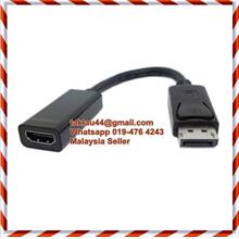 Male Display Port / Displayport to HDMI Female Adapter Converter Cable