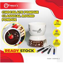 Chocolate Fondue Classical Round Fondue