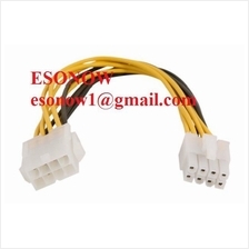 EPS 12V 8pin (Male) to 8pin (Female) Extension Power Cable