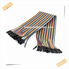 40pcs Dupont Wire Color Jumper Cable Female-Female For Arduino