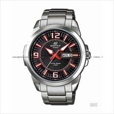 CASIO EFR-103D-1A4V EDIFICE day-date SS bracelet black