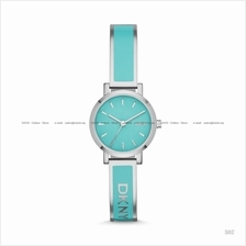 DKNY NY2361 Women's Soho Classic SS Bangle Bracelet Teal