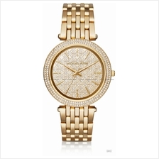 MICHAEL KORS MK3398 Darci Classic Glitz Monogram SS Bracelet Gold