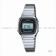 CASIO LA670WA-1 STANDARD digital classic alarm chrono bracelet black
