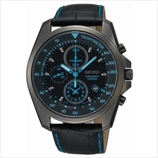 SEIKO . SNDD71P1 . Chronograph . M . Date . LSB . Quartz . Black